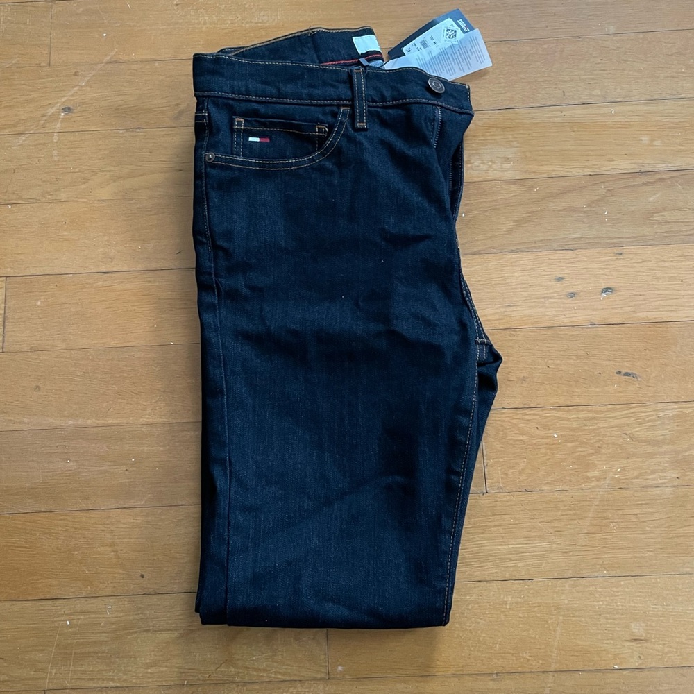 BNWT Tommy Hilfiger Jeans Dark Wash Slim 31x30